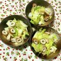 ふたごゆき's cooksnap of when they made 白菜とねぎの韓国風♡コチュジャンサラダ.
