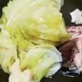 クックM96XDX☆'s cooksnap of when they made 鯖缶と丸ごとキャベツdeヘルシー鍋♡.