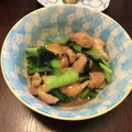 LILY☆JUN's cooksnap of when they made 鶏もも小松菜、しめじの中華オイスター炒め.