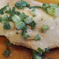 Ebi1783☆'s cooksnap of when they made レンジで簡単☆鶏胸肉のしょうが醤油煮.