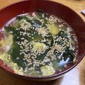 北京パンダ's cooksnap of when they made わかめスープ.