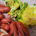 ＫＯＲＯ♪'s cooksnap of when they made 簡単！アスパラベーコンの卵炒め【お弁当】.