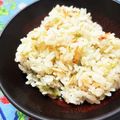 バウチャン's cooksnap of when they made 夫も大絶賛♪あおさと桜えびの炊き込みご飯.