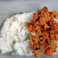 クック3N0VKO☆'s cooksnap of when they made オクシモロン風和風キーマカレー.