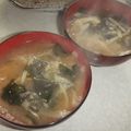 きらり流れ星's cooksnap of when they made 一人御膳□大根とわかめのお味噌汁.