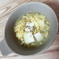 PPPPii0's cooksnap of when they made 【楽めし】ふわたま豆腐の中華風スープ.