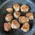 さくらんぼ大好きさん's cooksnap of when they made お弁当に☆簡単！ジューシー豚こまボール.