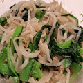 湘南の鴎♡'s cooksnap of when they made もやしとほうれん草のナムル.
