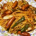 キャップとラム's cooksnap of when they made 昔懐かしナポリタン.