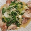 ヨシヨッシー's cooksnap of when they made 鶏ももネギまみれ.