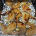 だいぶ〜's cooksnap of when they made ♧魚焼きグリルde塩手羽先.