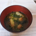 スタイリッシュママ's cooksnap of when they made もちふ・わかめ・あげのみそ汁.
