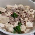 fu♪♪'s cooksnap of when they made 豆腐とひき肉の甘辛煮☆作り置きにも◎.