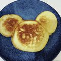 こぴパン's cooksnap of when they made かわいい　ミッキーホットケーキ.