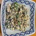 maezuchu's cooksnap of when they made しらすとひじきのしらあえ♪春菊を添えて！.