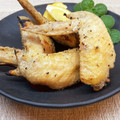 horseland's cooksnap of when they made 手羽先の塩胡椒焼き.