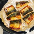 一番星寿美次郎's cooksnap of when they made 手作り塩さば★たて塩で減塩★フライパン.