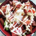 さーみん0508's cooksnap of when they made とっておき♡cafeのアボカド＆スパム丼.