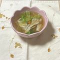 yesmama's cooksnap of when they made 簡単！鱈のとろ〜りスープ☻.