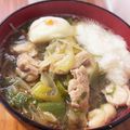 ミアンミアン's cooksnap of when they made ネギたっぷり♡温かい鶏ネギ蕎麦.