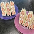のんたんのんたんのん's cooksnap of when they made 憧れのいちごのフルーツサンドイッチ☆.
