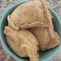 Yokchina's cooksnap of when they made 道具もいらない❤油揚げの開き方.