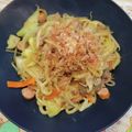 ☆からあげおとこ☆'s cooksnap of when they made 野菜もりもり簡単美味しい！焼うどん☆☆.