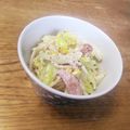 あかぴーー's cooksnap of when they made フライパンde春キャベツのクリームパスタ.
