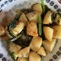 クック49L4Ho☆'s cooksnap of when they made No2260春菊とジャガイモのソテー.