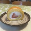 クックQX7K8T☆'s cooksnap of when they made 超ふわふわ！簡単フルーツロールケーキ.