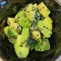 R2016's cooksnap of when they made 美味♪アボカドきゅうり中華風和え☆.