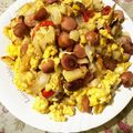 Sーアニィ's cooksnap of when they made ウインナーとじゃがいも炒め♪正油バター味.