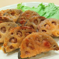 イエローバード's cooksnap of when they made 甘辛でご飯が進む♡れんこんのはさみ焼き.