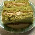 ☆ミルミル's cooksnap of when they made 抹茶蒸しパンのきな粉クリームサンド.