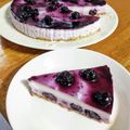 ちえたろう's cooksnap of when they made 三層のブルーベリーレアチーズケーキ.