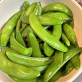 ☆maripei☆'s cooksnap of when they made 茹ですぎないで！スナップエンドウの茹で方.