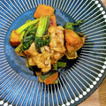 ★たおり★'s cooksnap of when they made ☆カボチャと豚肉と小松菜の甘辛炒め☆.