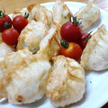 Natsutach's cooksnap of when they made エビとはんぺんの揚げワンタン.