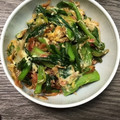 せいかくん's cooksnap of when they made パパッと作れる♪冬菜と桜えびのたまごとじ.