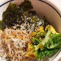 さちぶた♪'s cooksnap of when they made 胡麻好きの♪アボカドしらす丼.