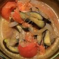 Magumilk54's cooksnap of when they made ナスとトマトの甘味噌炒め.