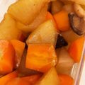 ぴあのちゃん95's cooksnap of when they made 大根と人参と椎茸の煮物.