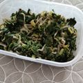 ともこキッチン's cooksnap of when they made ふきの葉のじゃこ入り炒め.