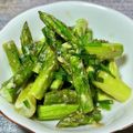 nob_rin's cooksnap of when they made 虜になる？アスパラだけのオイマヨ炒め.