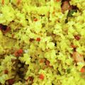 りょうこまんまる's cooksnap of when they made パパっと簡単！カレーピラフ。.