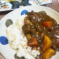 有喜穂's cooksnap of when they made 牛すじカレー.