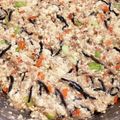 ハルモモ５３０'s cooksnap of when they made 栄養満点！ひじきと豆腐の和風ハンバーグ.