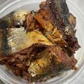 わたるんママ's cooksnap of when they made 圧力鍋でやわらか♪アジの缶詰風な味噌煮.
