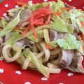 chocoraママ's cooksnap of when they made レンジで簡単！バター醤油焼うどん.