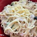 ♡ちびずたん♡'s cooksnap of when they made ブロッコリーとツナのクリームパスタ.